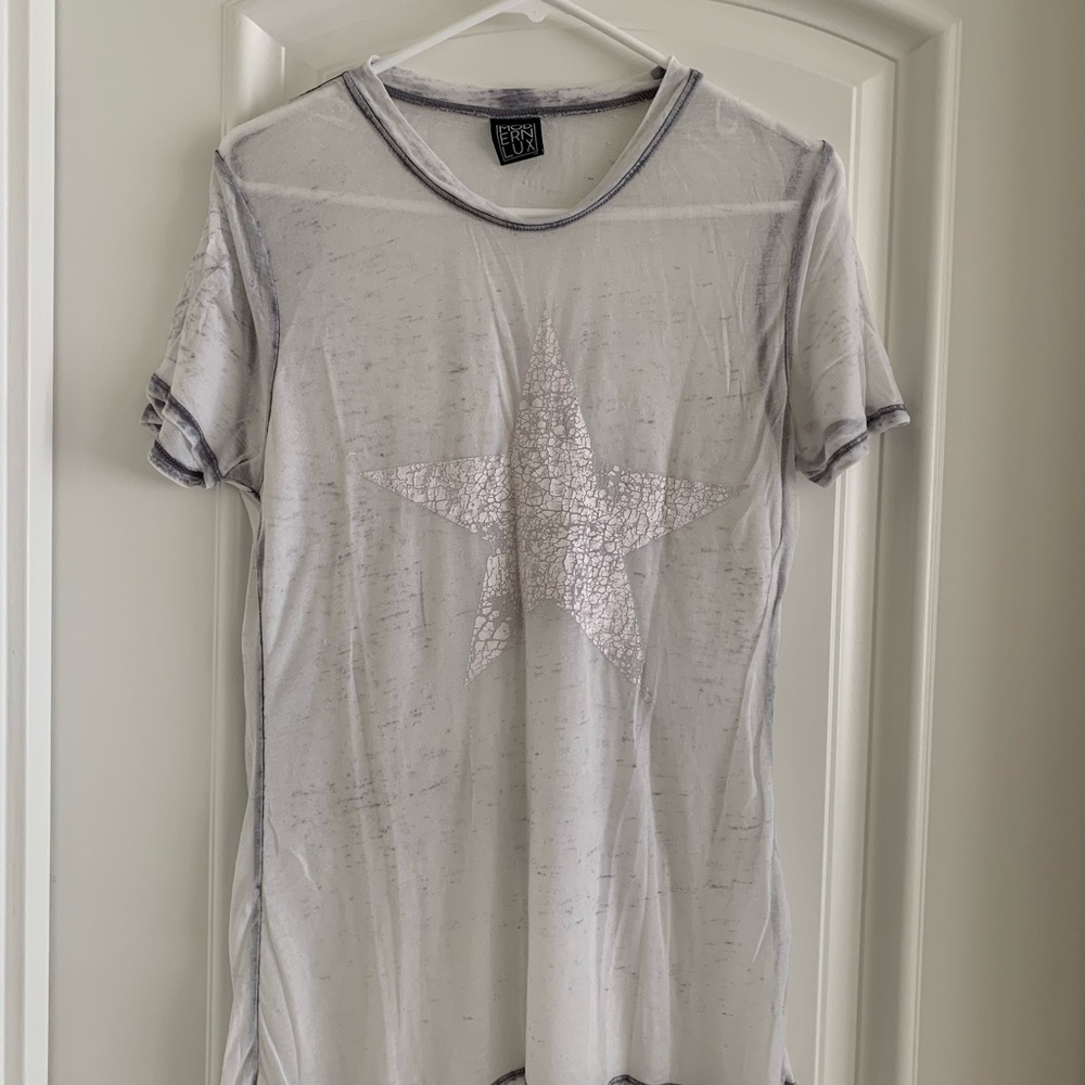 Modern Lux Light Gray Tee